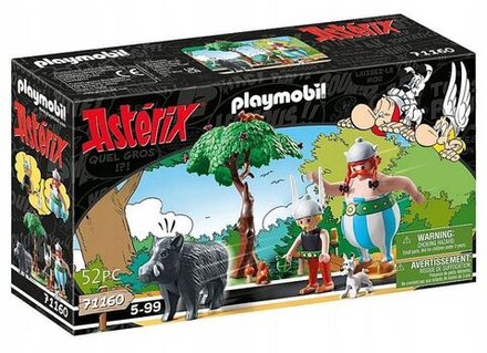 Конструктор Playmobil Asterix - Охота на кабана, с наклоняемым деревом - Плеймобиль Астерикс 71160
