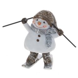 GAEM Фигурка декоративная "Снеговик", L5,5 W5 H7,5 см, 2в.