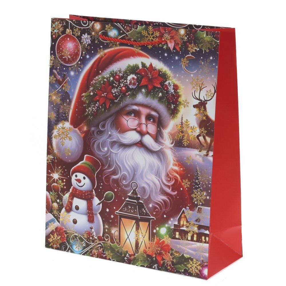 GAEM Пакет подарочный (бумага 210г/м2, блок 12шт), L18 W8,5 H23 см, 4в.