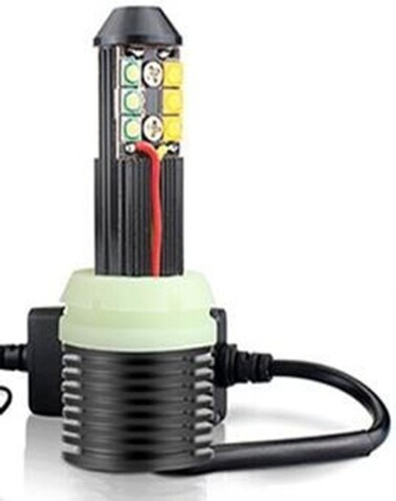 ДХО в поворотники LED S25 BA15S (1156) 40W CREE, ДХО+Поворот (Белый+Желтый) 12V (комплект, 2шт)