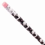 Карандаш чернографитный ЮНЛАНДИЯ "ЛАМЫ", 1 шт., HB, с ластиком, корпус ассорти, 181773