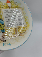Тарелка Календарь 1996 год Peter Rabbit Wedgwood