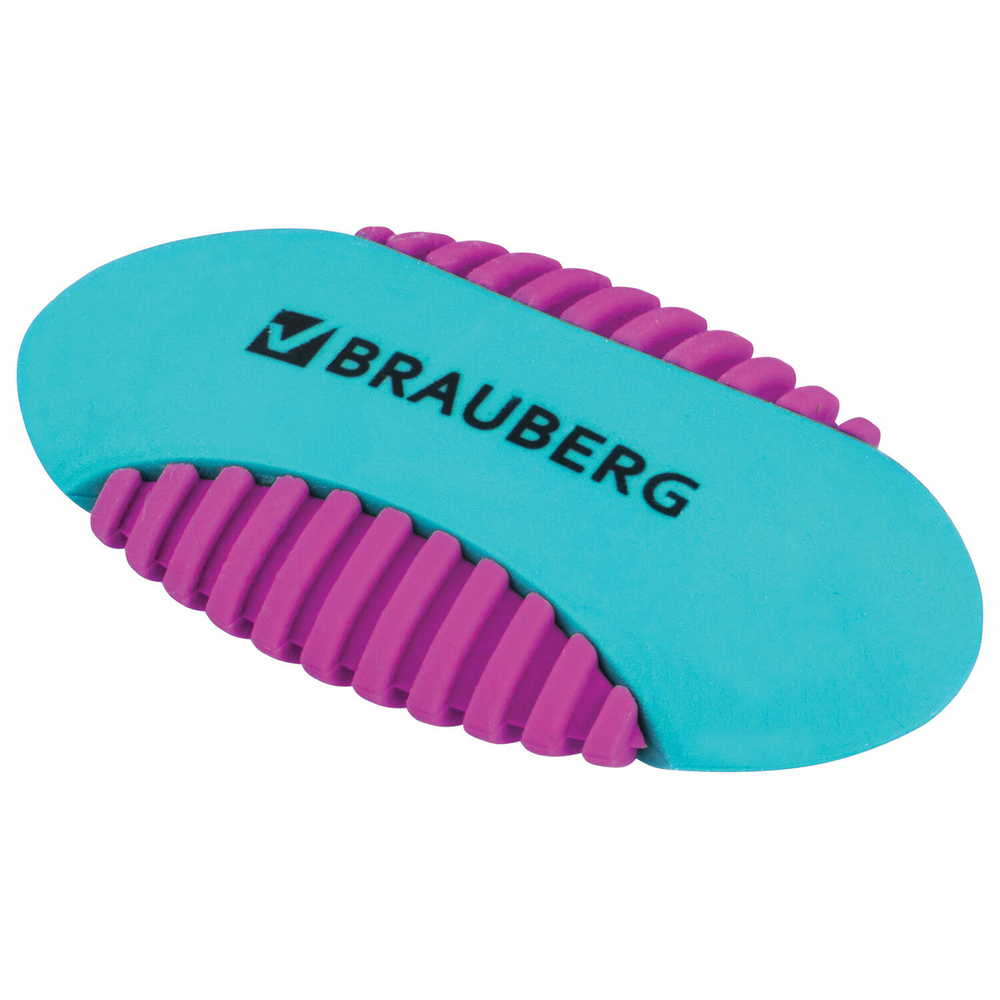 Ластик BRAUBERG «Mix S», 58×33×13 мм, цвет ассорти, ( 5 штук.)