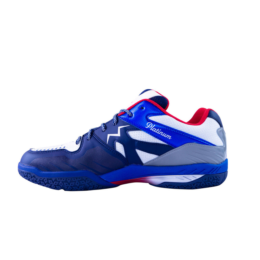 Harrow Platinum Court Shoe, Blue/White/Red US 7,5 / EUR 40 / UK 7