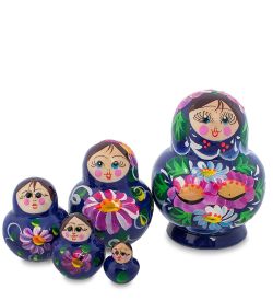Народные промыслы МР-43/10-B Матрешка 5м «Василиса»