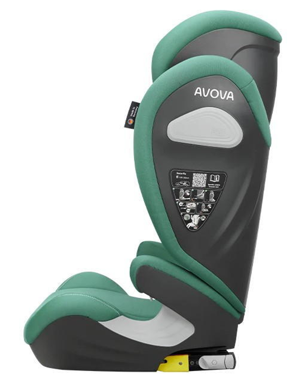 Автокресло Avova Sora Fix (15-36 кг, 100-150 см) Lime Green
