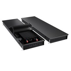 Конвектор внутрипольный Royal Thermo ATRIUM TURBO-90/400/2700-DG-U-BL