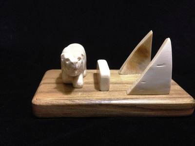 Подставка под телефон "Бурый"