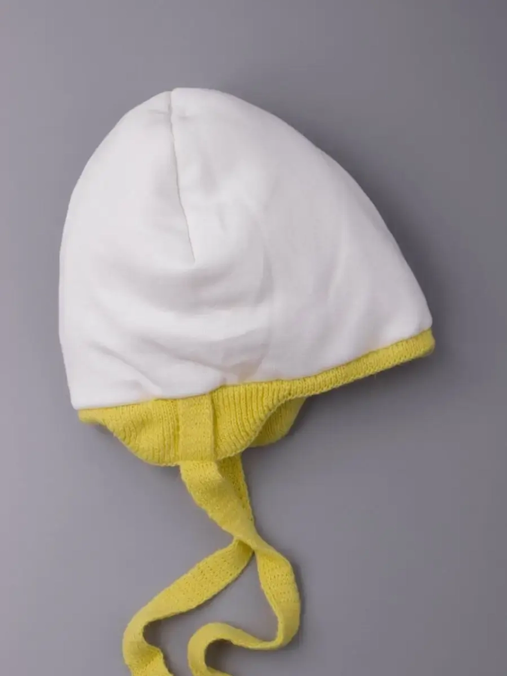 Шапка детская зимняя вязаная с ушками