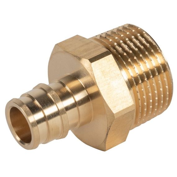 Муфта Royal Thermo ritable радиальная переходная, латунь НР 25х1/2