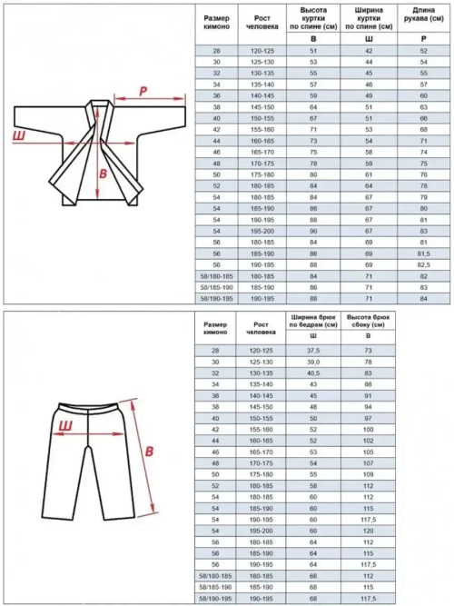 Кимоно профессиональное для АРБ Рэй-Спорт К10Х