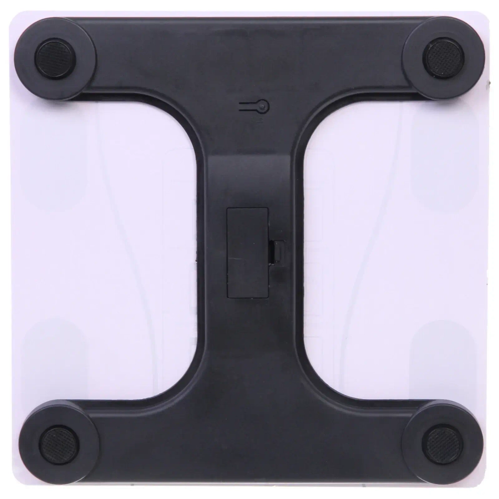 Весы напольные электронные «SMART - Style» 28*28*0,5 см, bluetooth (работает от 2хААА), Белый