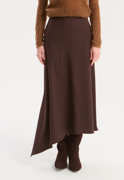 Юбка с воланом