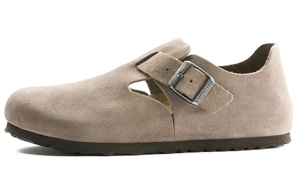 Birkenstock London Suede Leather "Taupe"
