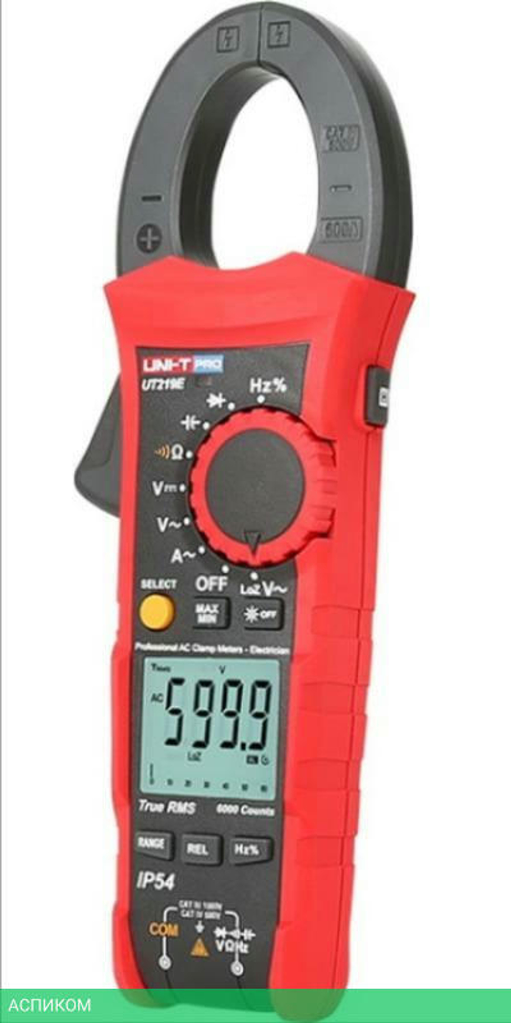 Токовые клещи Unit UT219E