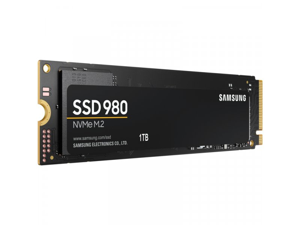 SSD накопитель Samsung 980 1ТБ, M.2 2280, PCIe 3.0 x4, NVMe [MZ-V8V1T0BW]