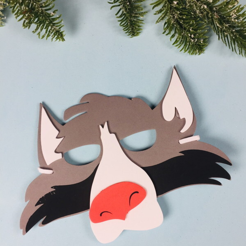 Маска «Волк», пвх