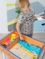 Набор Учёный кот для кинетической песочницы "МОРСКОЙ МИР"