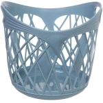 Корзинка для хранения «БРИЗБО», цвет пудрово - голубой, 19.5*19*18см