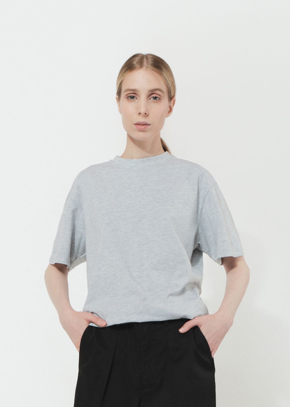 Футболка FOS Серая Женская