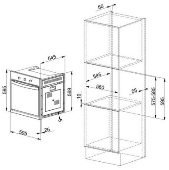 Электрический духовой шкаф FRANKE SM 66 M XS/F