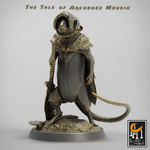Крыса scaven rat мышь Воин Паладин Варвар Файтер Рыцарь миниатюра для dnd, днд, pathfinder, фентези, Настольная игра, НРИ, Варгейм, РПГ
