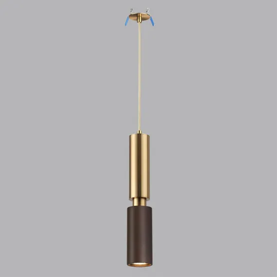 7062/1A MINIMA ODL25 237 Подвесной светильник темное дерево/металл IP20 GU10 LED 7W 220V CAUCHO