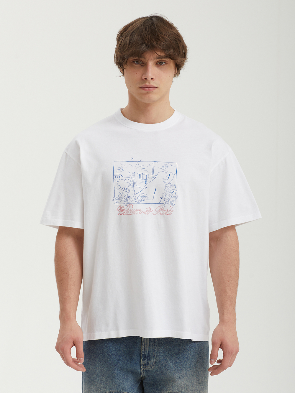 Мужская Футболка The Big Bienvenue