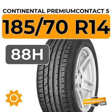 Continental PremiumContact 5 185/70 R14 88H