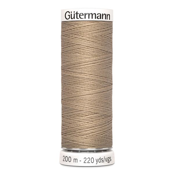 Нитки универсальные Gutermann Sew-all 100 (200 метров), 5 кат. | 215 т.кремово-бежевый
