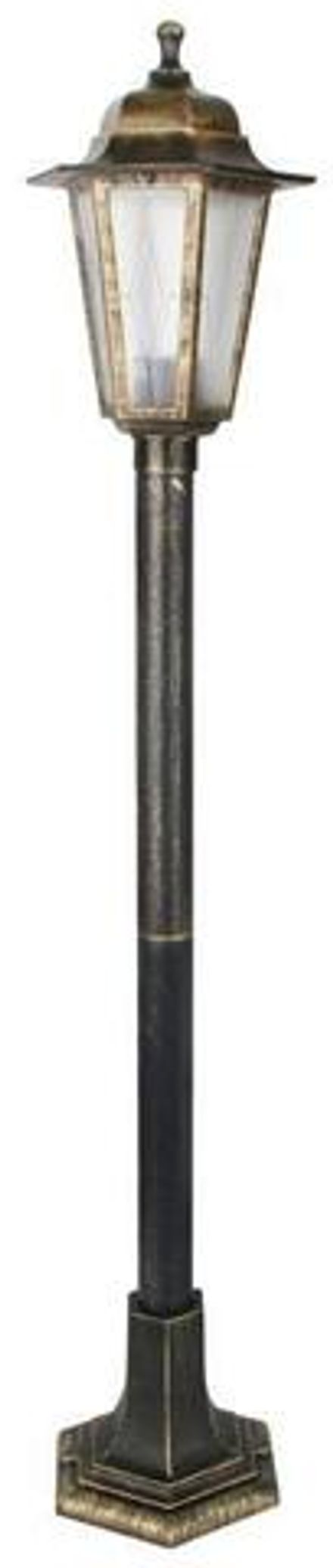 Светильник столб садово-парковый PP6101 C64 НТУ 06-60-002 У1 "Оскар 3" 1м 6-гра пласт. +пласт. черн. бронза Camelion 13855