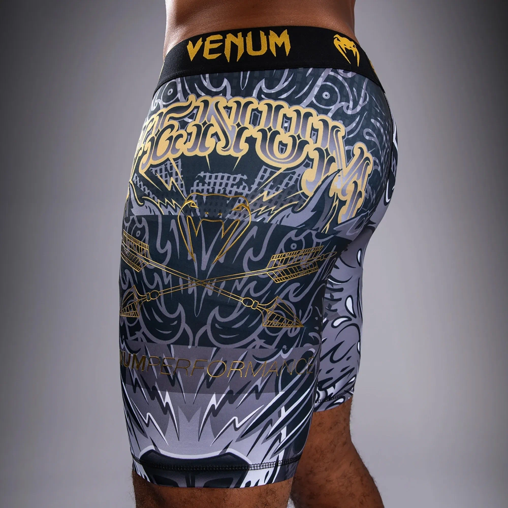 Компрессионные Шорты Venum Wolf Atak Vale Tudo Shorts black/grey