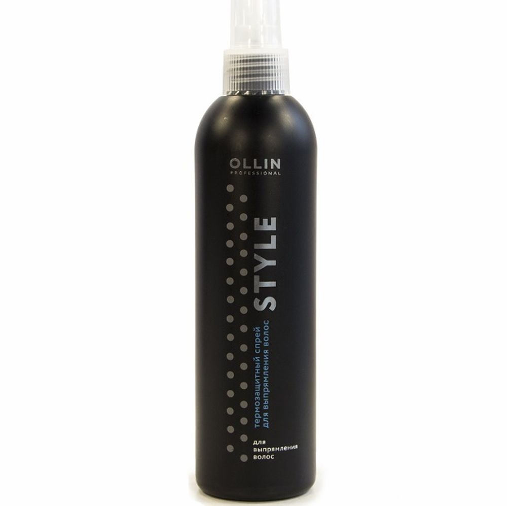 Термозащитный спрей для выпрямления волос Ollin 250 ml