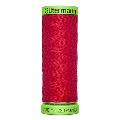 Нитки для тонких тканей Gutermann Extra Fine 150 (200 метров), 5 кат. | 156 красный