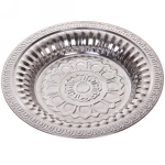 Поднос металлический «Цветок» 22см