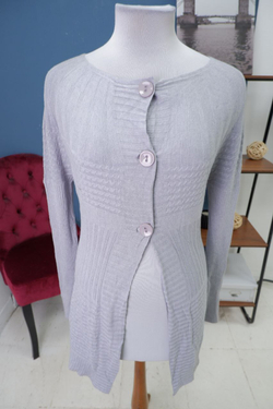 Кардиган GIRL DREAM светло-серый 44-46 размер, новый