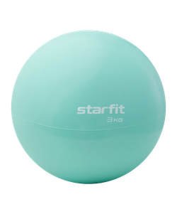 Медбол GB-703, 3 кг, мятный