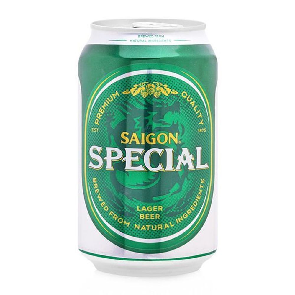 Пиво Сайгон Спешл / Saigon Special 0.33 - банка