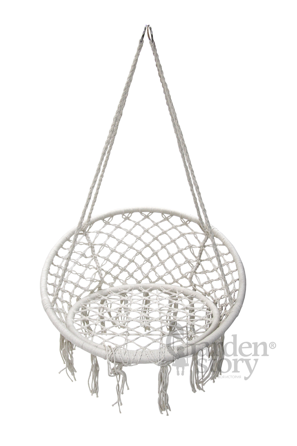 Кресло подвесное Фиби без подушки арт.ZRHC30-A/1 (корзина светло-серая, 1 уп.)