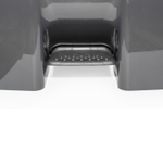 Бак для мусора 110л с педалью на колесах М2395