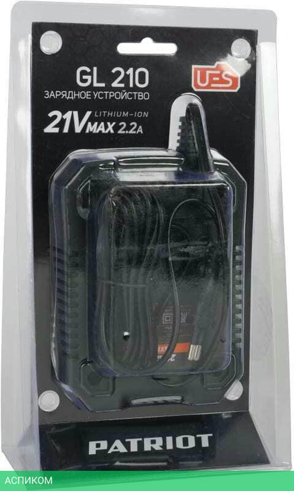 Зарядное устройство для инструмента Patriot GL 210 21V Max (180301002)