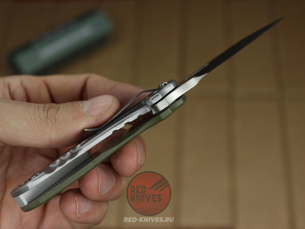Нож CRKT PILAR - зеленая рукоять 5311GR