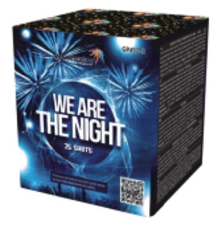 Батарея салютов WE ARE THE NIGHT 16 залпов 0.8 калибр GP497/2 Maxsem