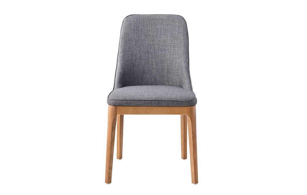 Стул Y1711A серый JX215-29/орех WK-70