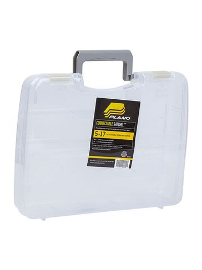 Коробка для приманок Plano Connectable Satchell 3860-00, 5-17 отсеков, замок для соединения с парой (1563746)