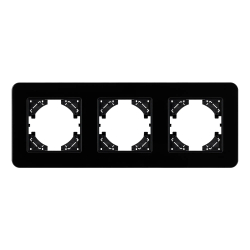 Рамка стеклянная FRM-OMALI-GS-3-BK (Arlight, -) 049697