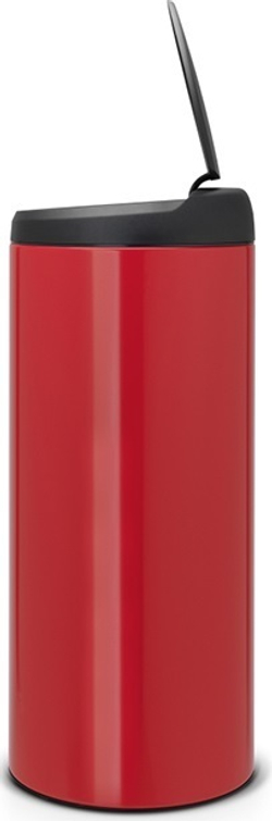 Ведро Brabantia FlipBin 30л пламенно-красное с приподнятой крышкой