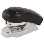 Степлер №24/6, 26/6 МИНИ BRAUBERG "Original", до 8 листов, с антистеплером, черный, 222527