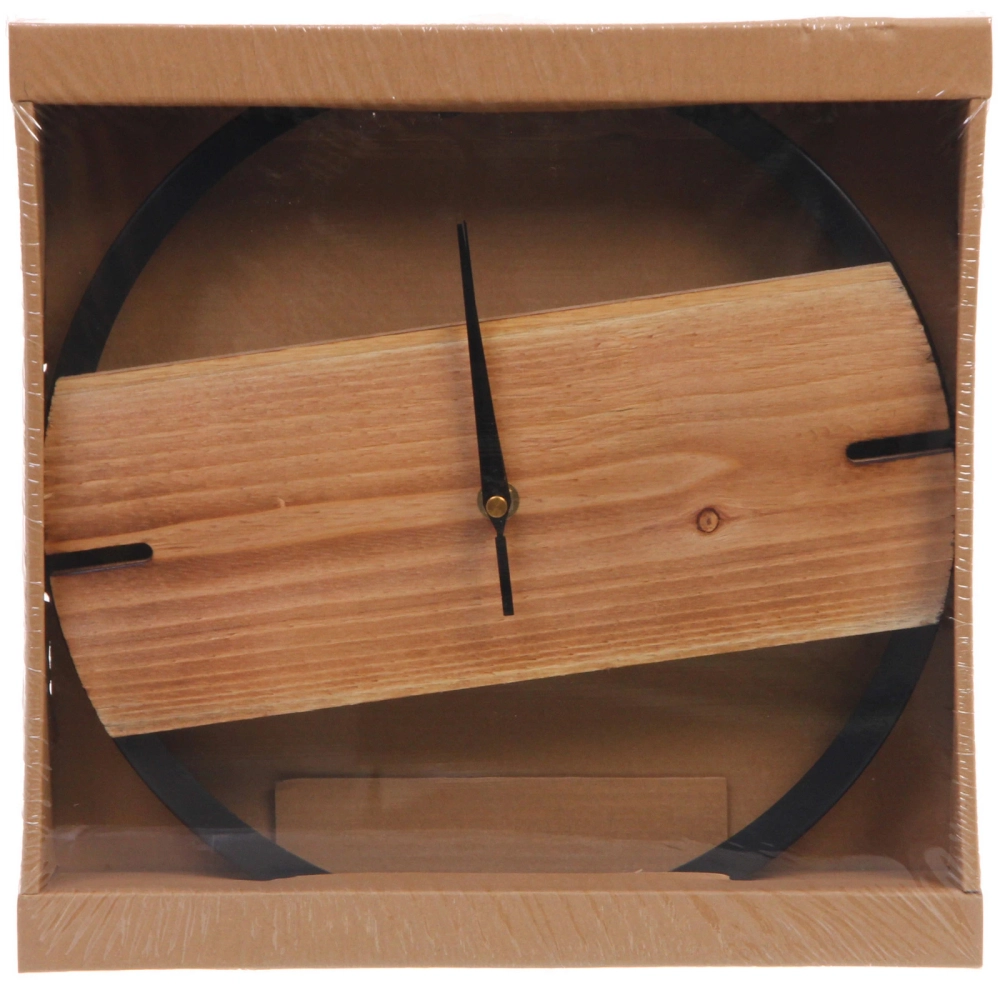 Часы настенные «LOFT HOME « 30см, дерево