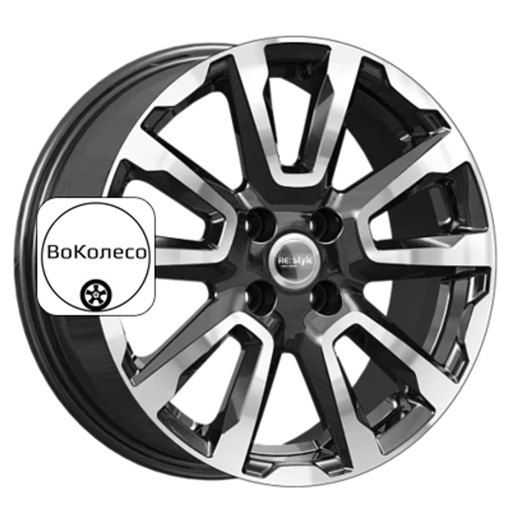 6,5x16/4x100 ET45 D60,1 КС1026 Алмаз черный K&K